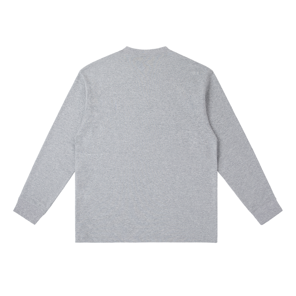 PS23 Hebrew Mercy Essential Crewneck Long-Sleeve T-Shirt