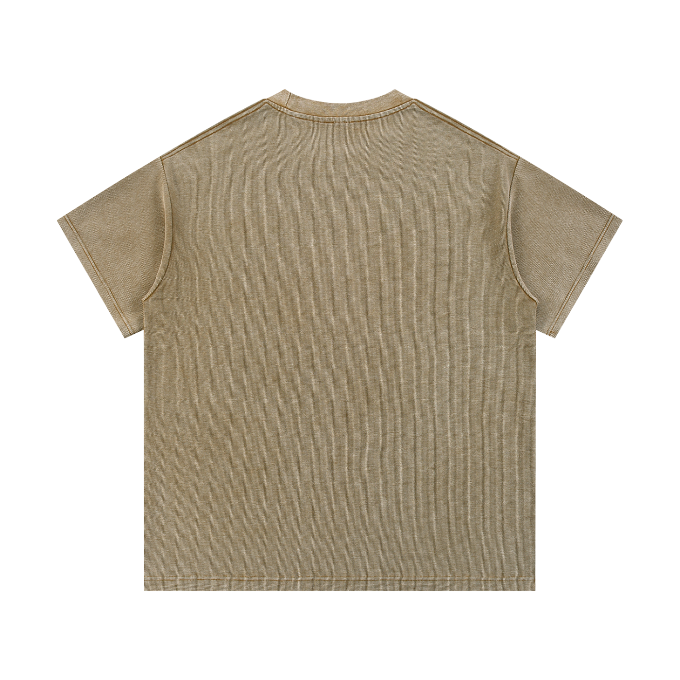PS23 Brokenstored Mineral Wash Waffle Knit T-Shirt