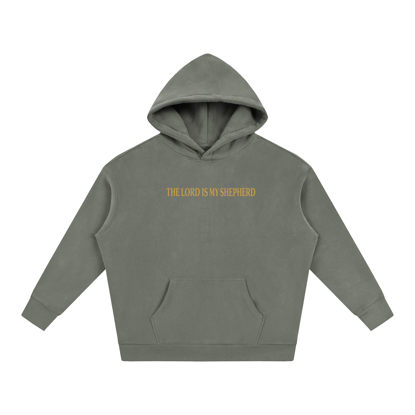 PS23 The Lord is my shepherd Oversize Fleeced Hoodie