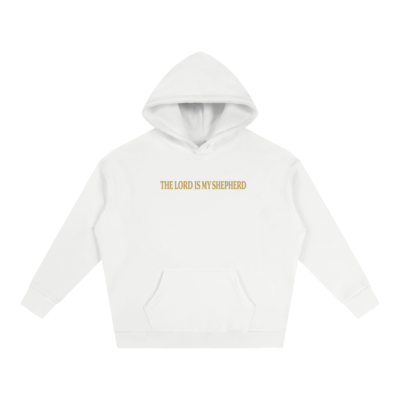 PS23 The Lord is my shepherd Oversize Fleeced Hoodie