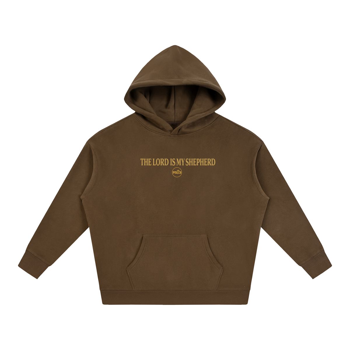 PS23 The Lord is my shepherd Oversize Fleeced Hoodie