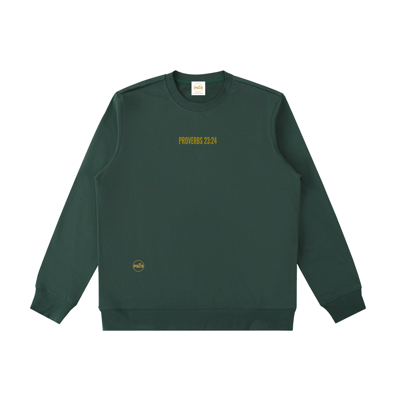 PS23 Proverbs 23:24 Essential Heavyweight Crewneck  Sweatshirt