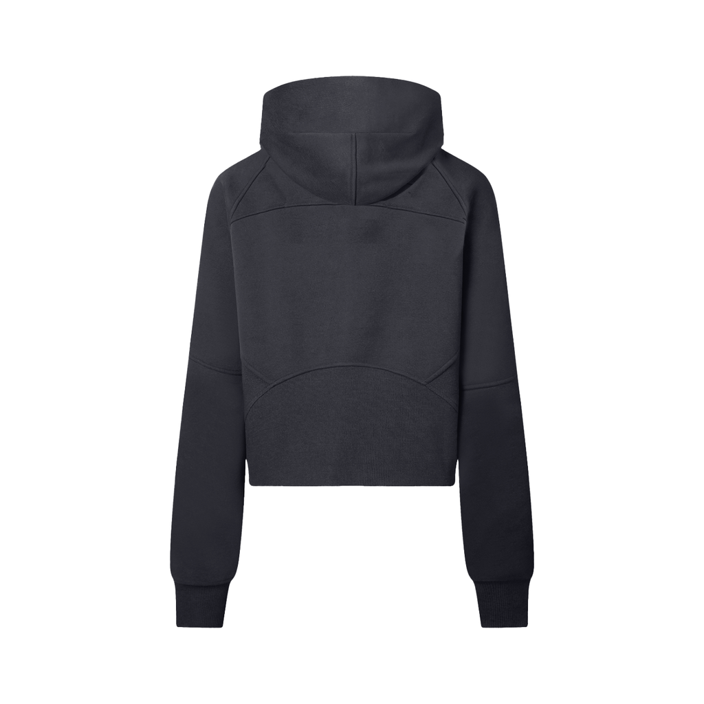 PS23 Hebrew Salvation Women Cropped Half-Zip Hoodie