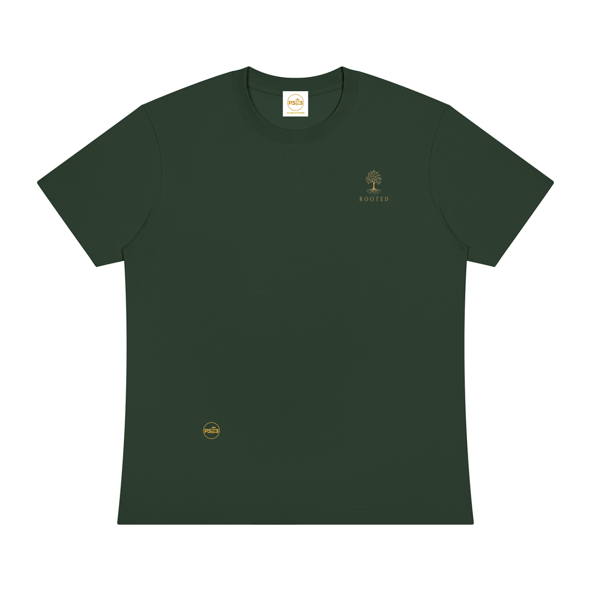 PS23 Rooted Women Unisex Sorona Crewneck T-Shirt