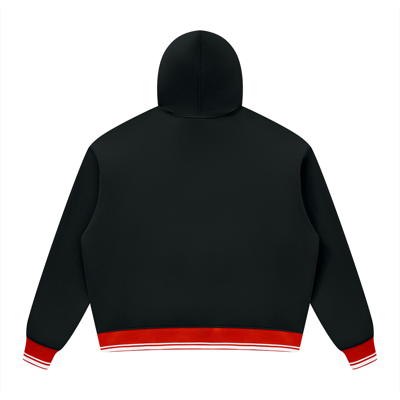 PS23 Hebrew Light Unisex Oversized Color Block Fleece Hoodie
