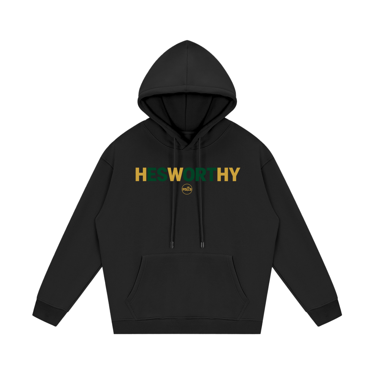 PS23 HESWORTHY Streetwear Unisex Fleece Hoodie