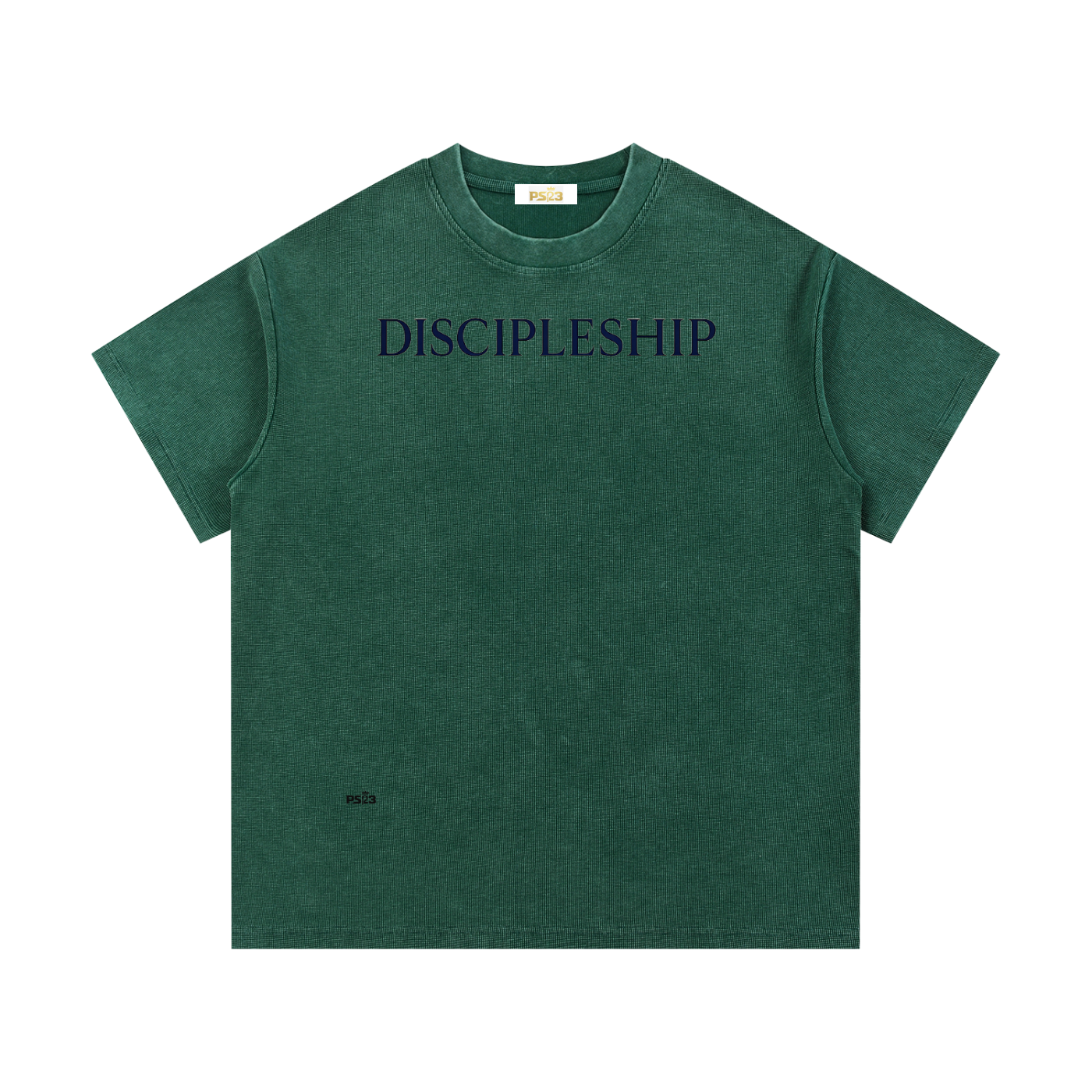 PS23 Discipleship Mineral Wash Waffle Knit T-Shirt