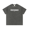 PS23 Freesoner Mineral Wash Waffle Knit T-Shirt