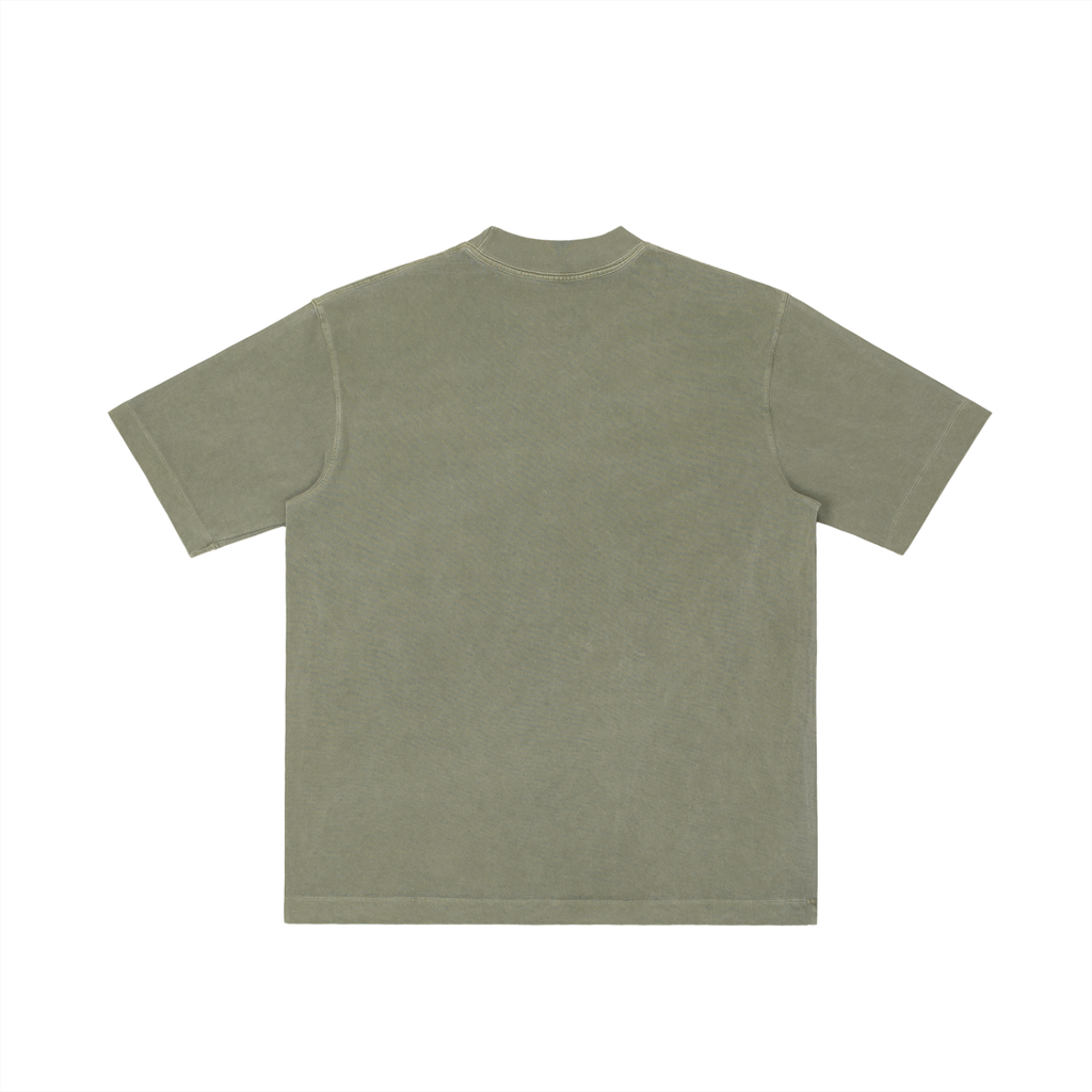 PS23 Bilingual Concept Eternal Vintage Wash Drop Shoulder T-shirt