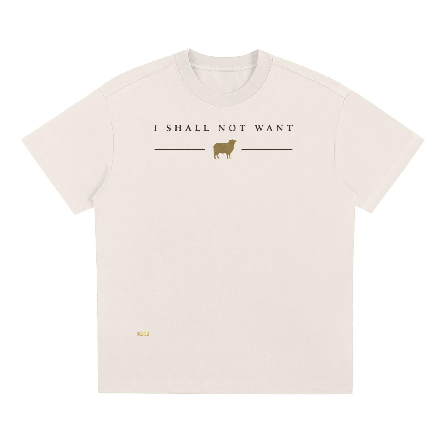 PS23 I shall not want Sorona Quick-Dry Cooling T-Shirt