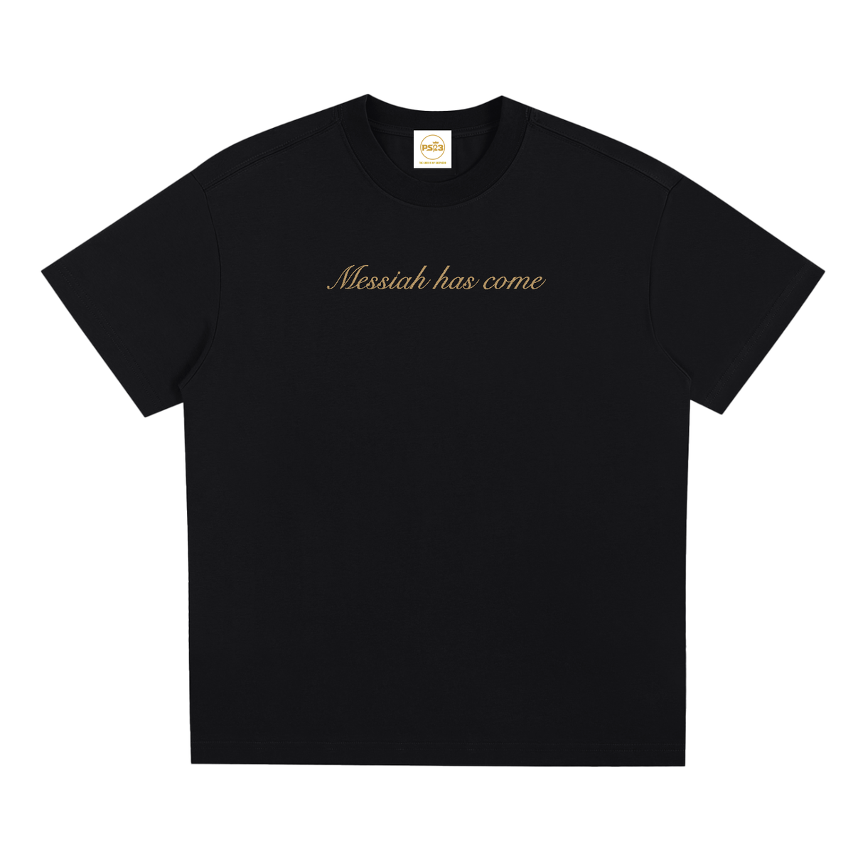 PS23 Embroidery Messiah has come Sorona Quick-Dry Cooling T-Shirt