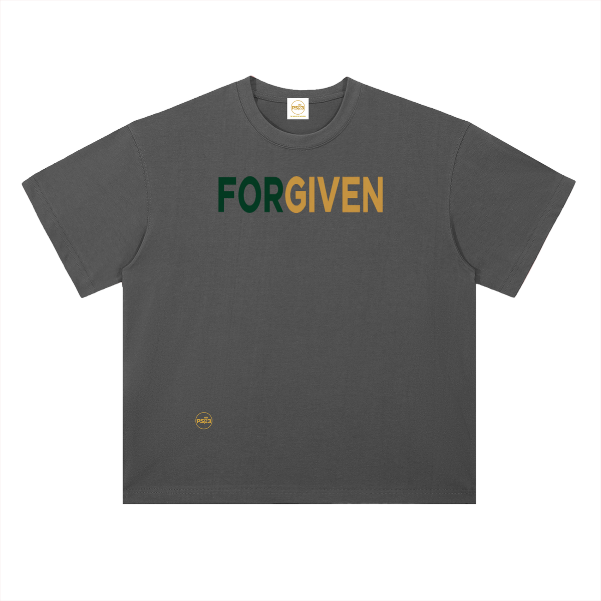 PS23 Forgiven Heavyweight Drop Shoulder Cotton T-Shirt