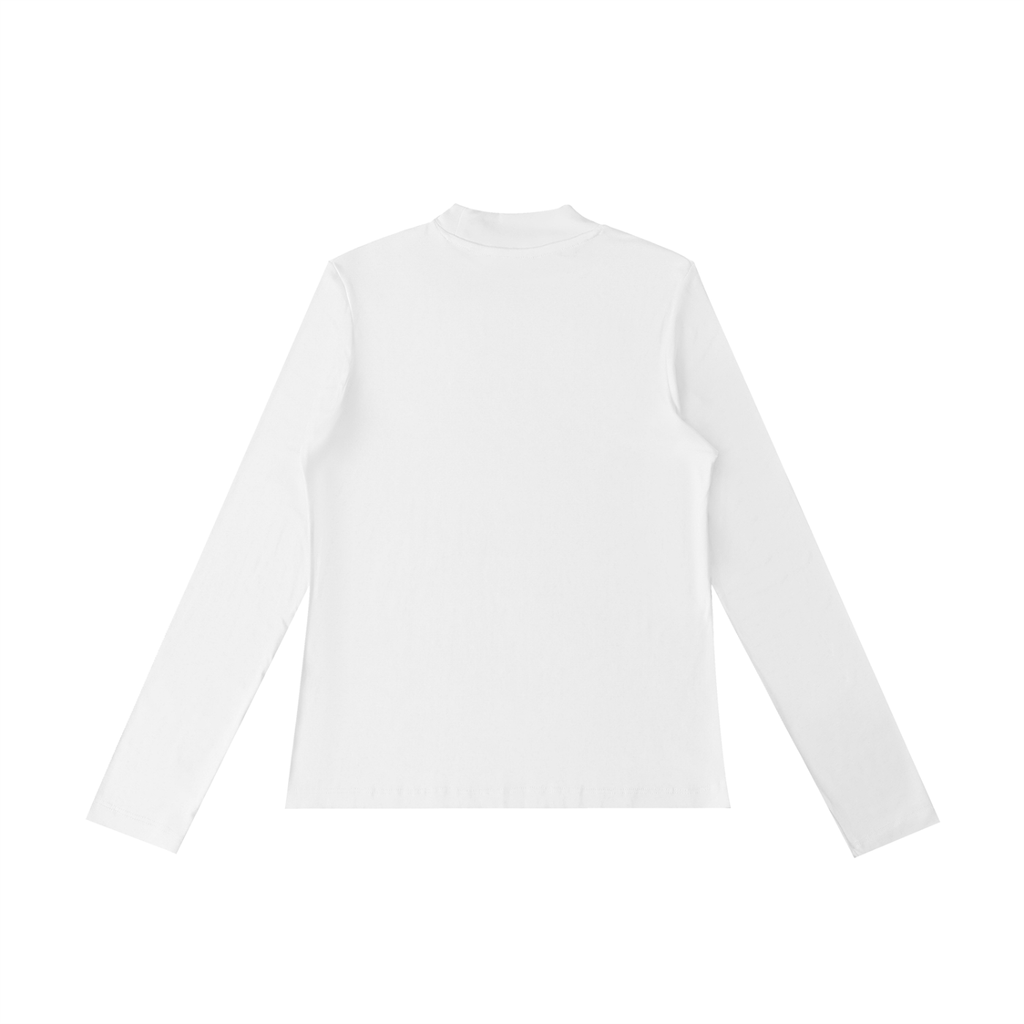 PS23 Women The Lord is my shepherd Essential Mock Neck Long Sleeve T-Shirt
