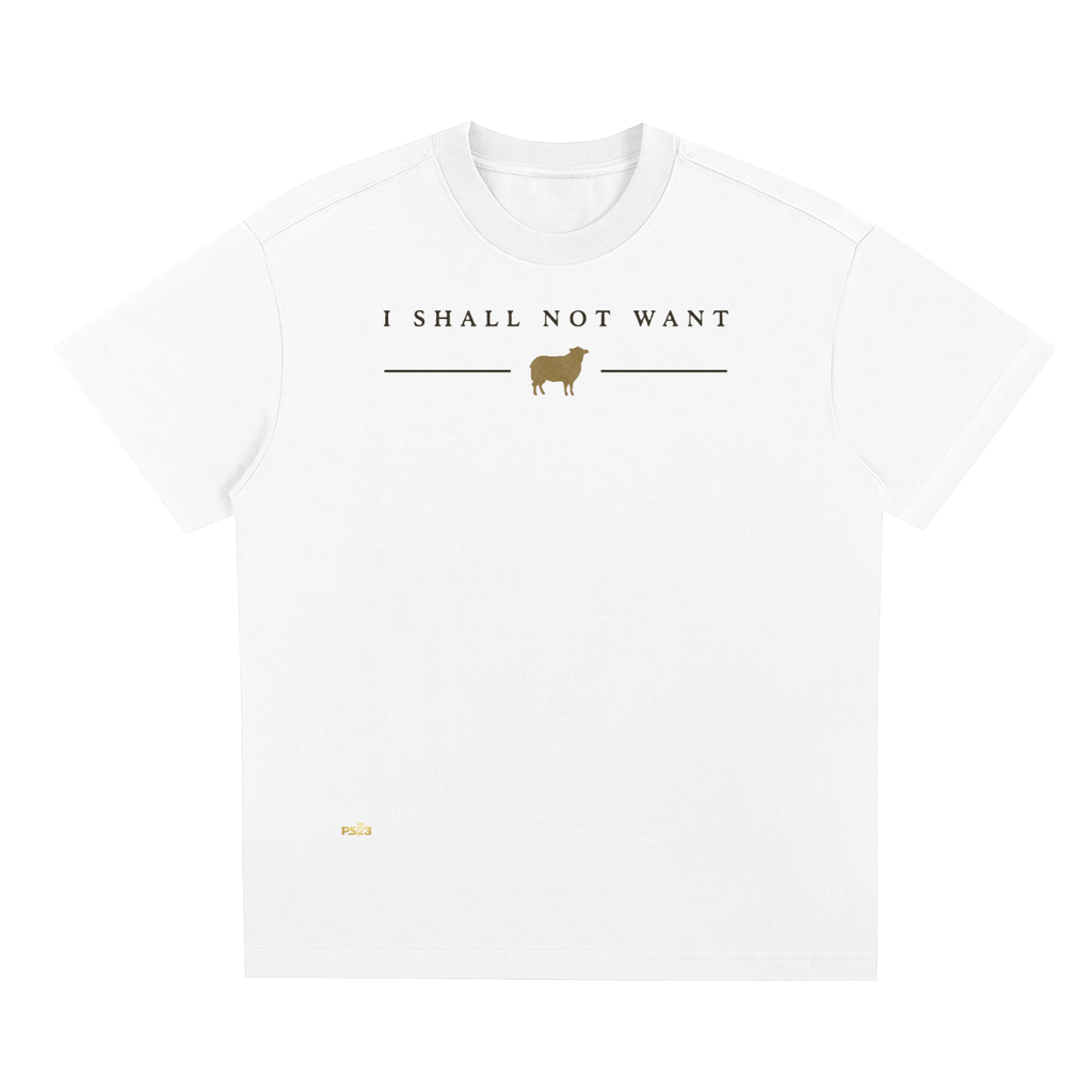 PS23 I shall not want Sorona Quick-Dry Cooling T-Shirt