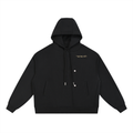 PS23 Hebrew I shall not want Boxy Button Placket Hoodie