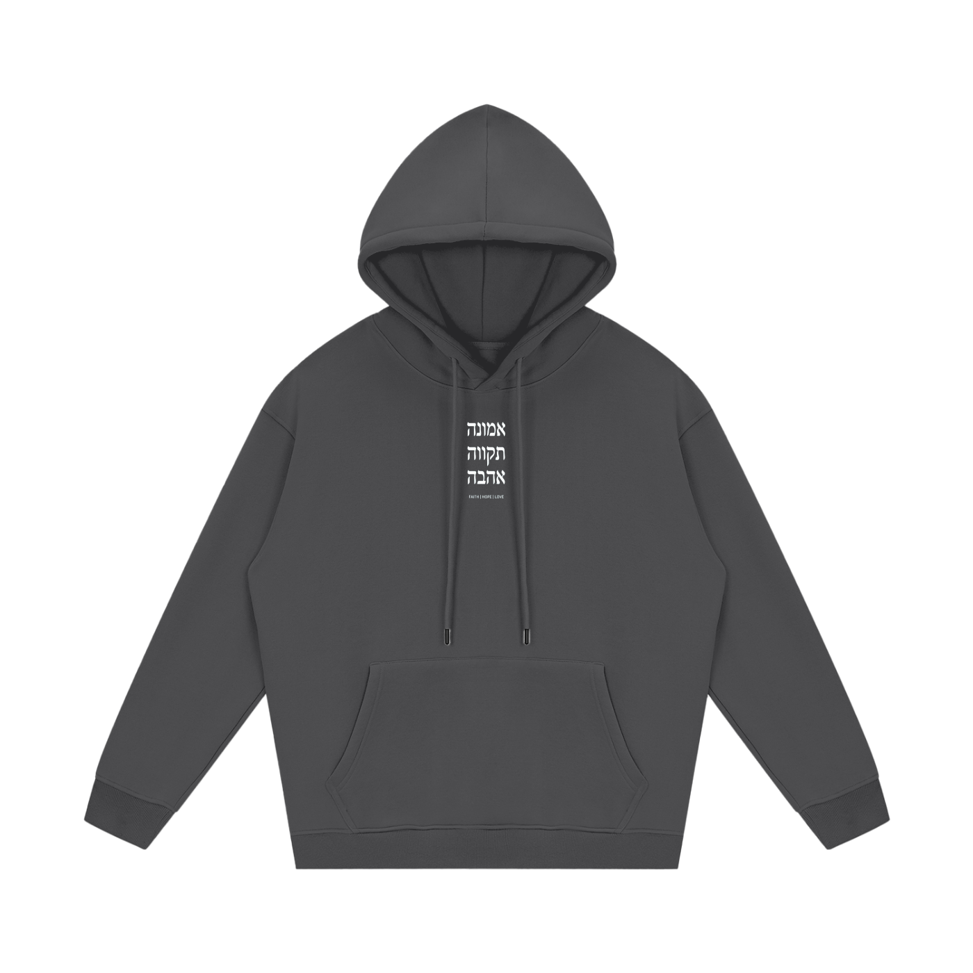 PS23 Hebrew English FHL Streetwear Unisex Fleece Hoodie
