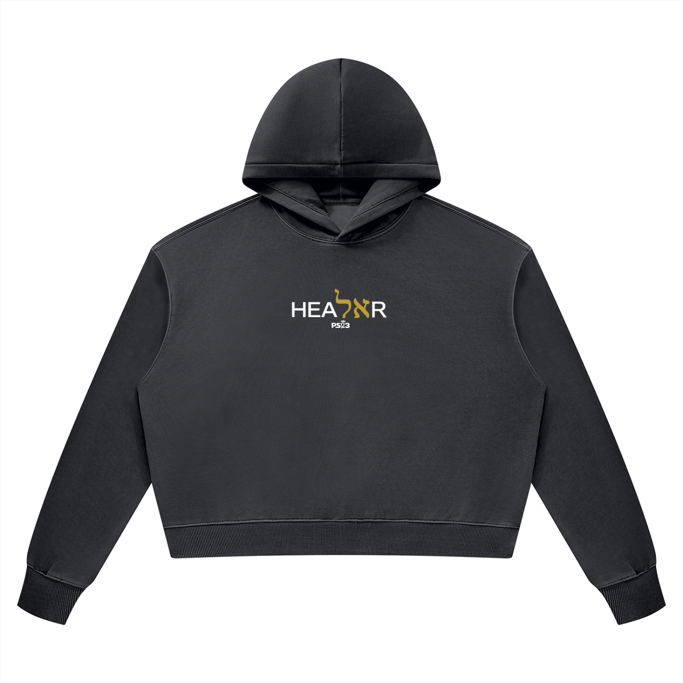 PS23 bilingual Healer Women’s Vintage Wash Heavyweight Hoodie