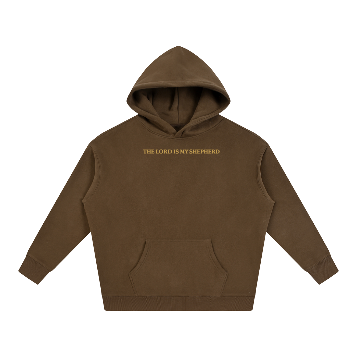 PS23 The Lord is my shepherd Oversize Fleeced Hoodie