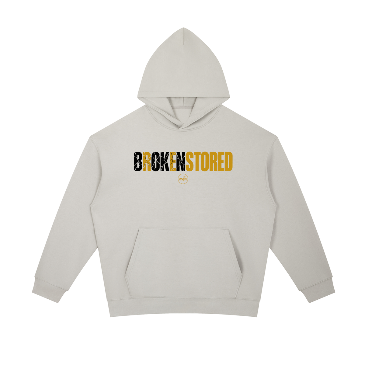 PS23 BROKENSTORED Essential Heavyweight Hoodie