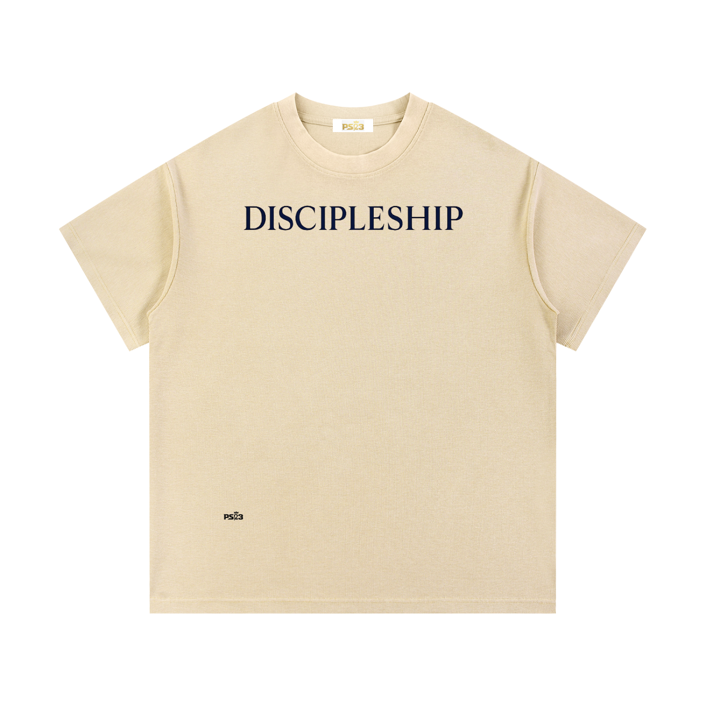 PS23 Discipleship Mineral Wash Waffle Knit T-Shirt