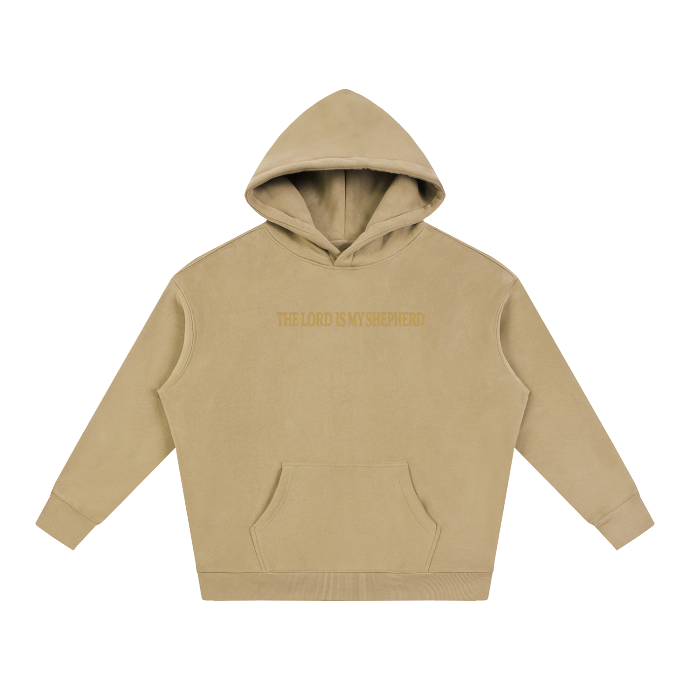 PS23 The Lord is my shepherd Oversize Fleeced Hoodie