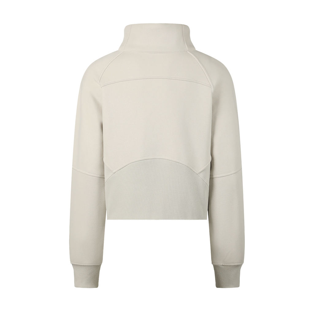 PS23 Hebrew Hope Women Cropped Half-Zip Sweatshirt