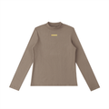 PS23 Women Grace Essential Mock Neck Long Sleeve T-Shirt