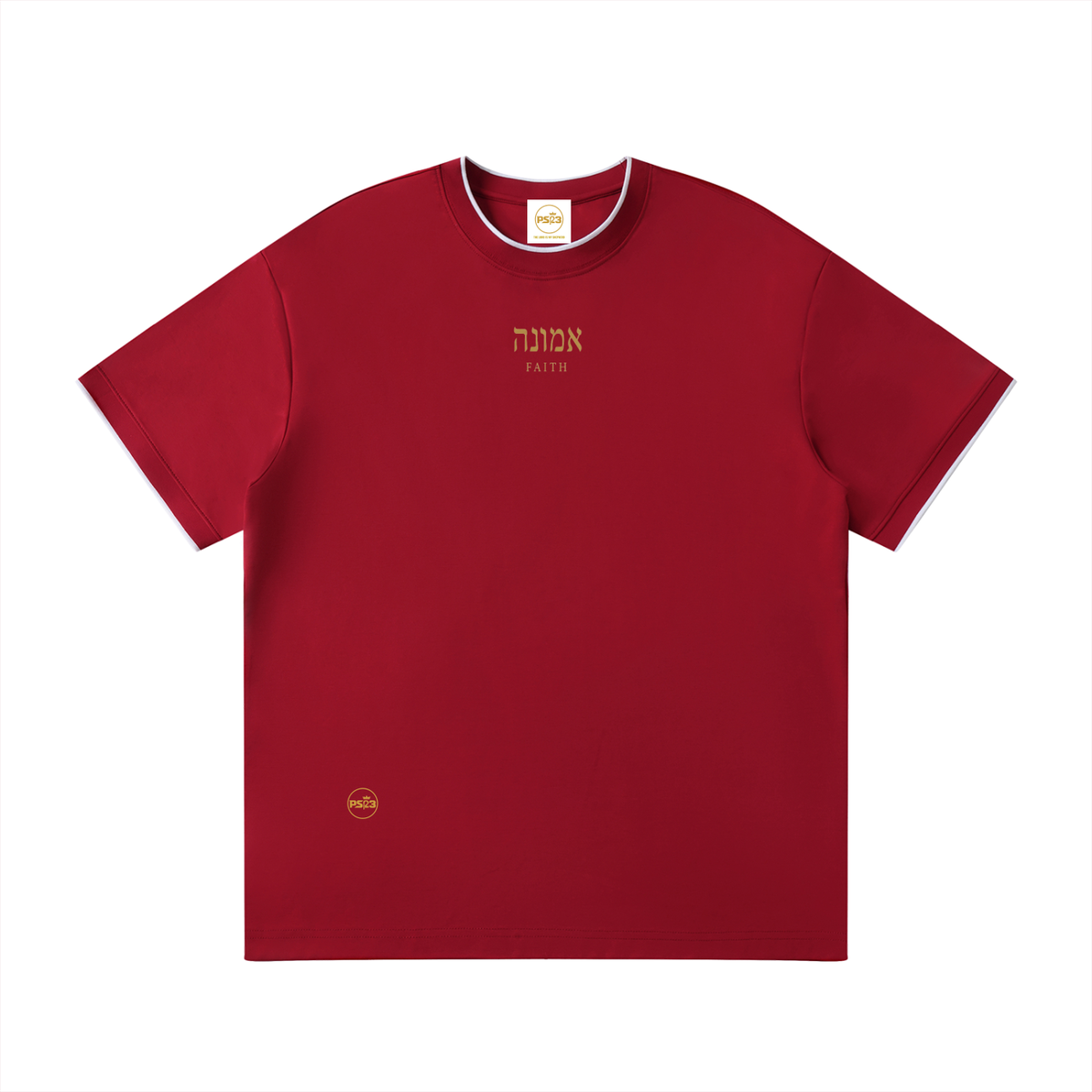 PS23 Hebrew Faith Unisex Regular Fit Comfort T-Shirt