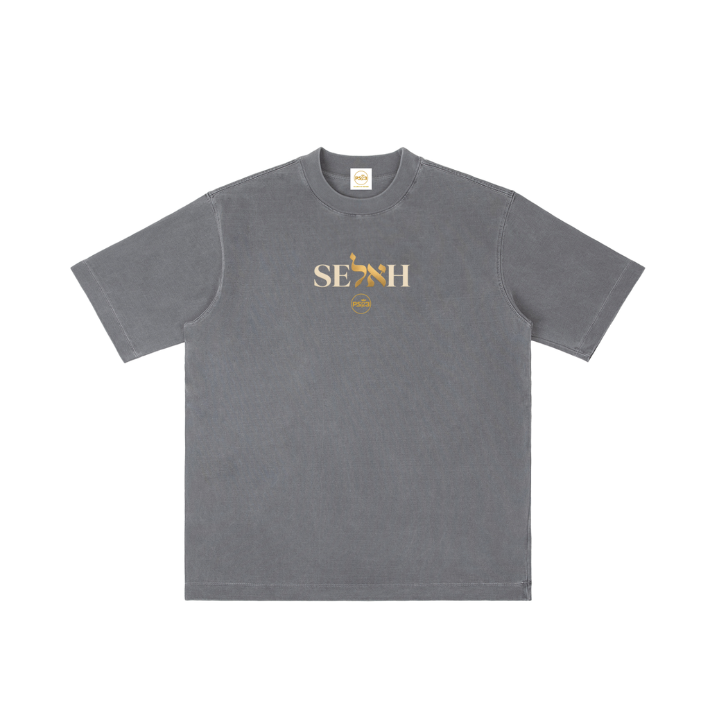 PS23 Bilingual Concept Selah Vintage Wash Drop Shoulder T-shirt