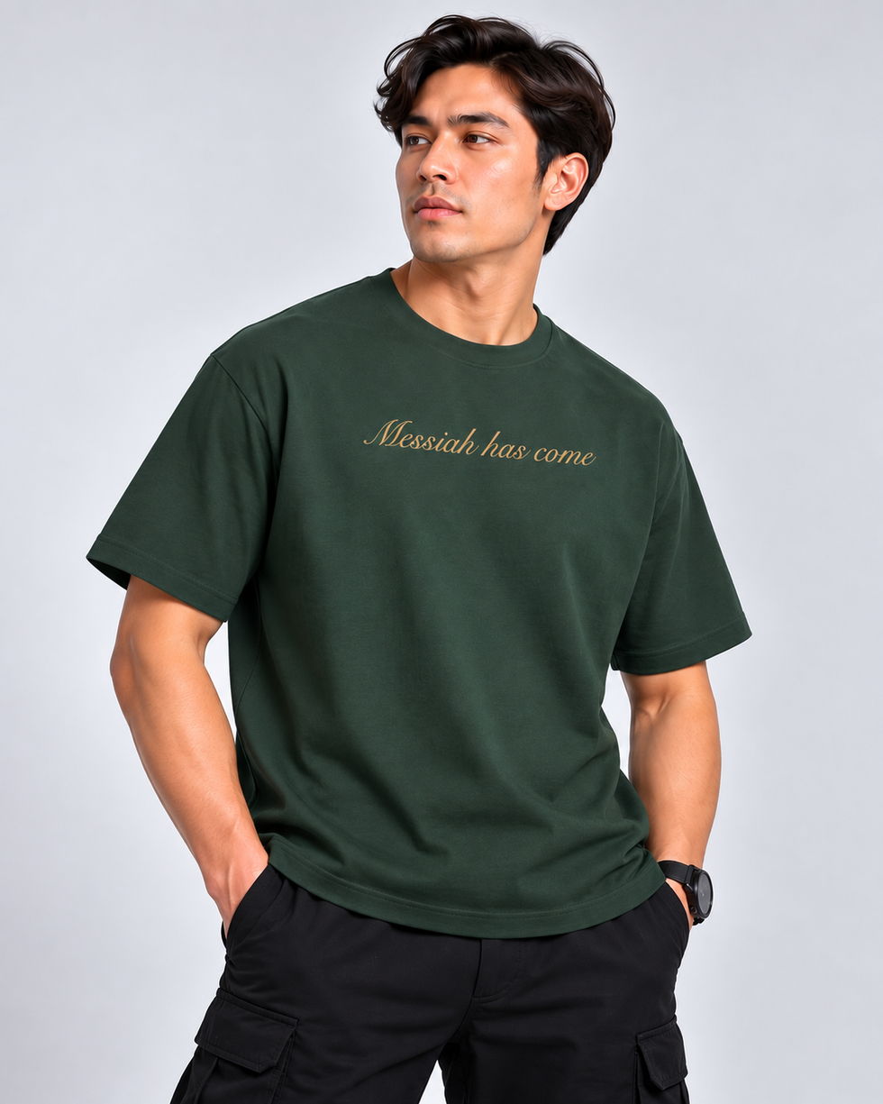 PS23 Embroidery Messiah has come Sorona Quick-Dry Cooling T-Shirt
