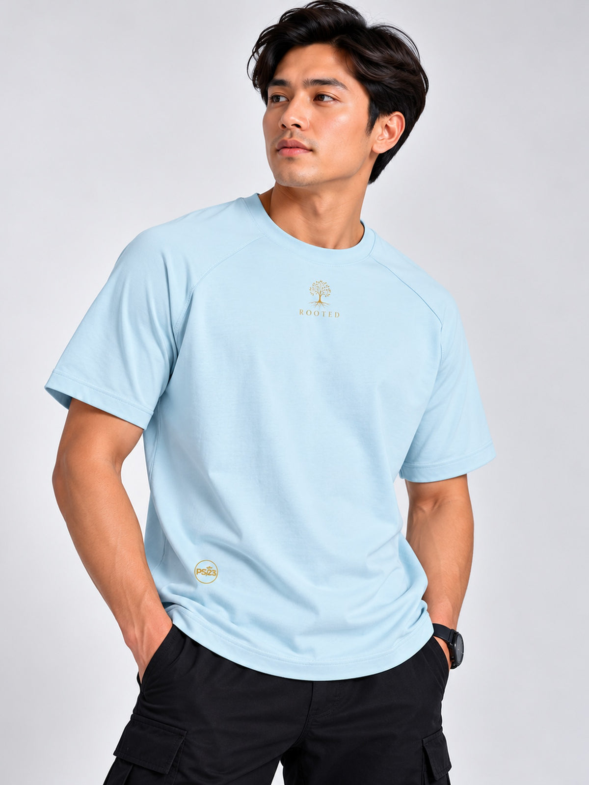 PS23 Rooted Unisex Raglan Sleeve T-Shirt