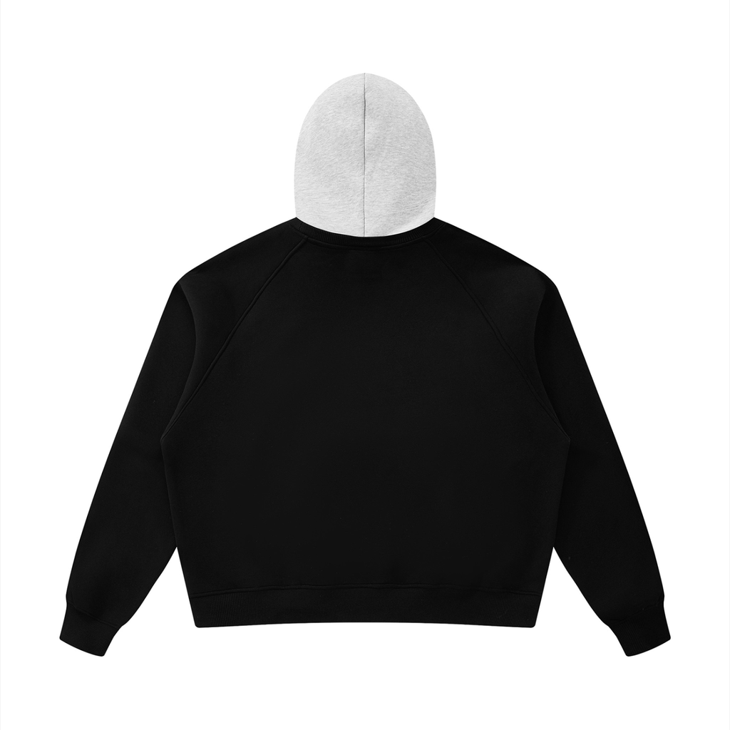 PS23 Bilingual Concept Selah Unisex Fleece Raglan Color Block Hoodie