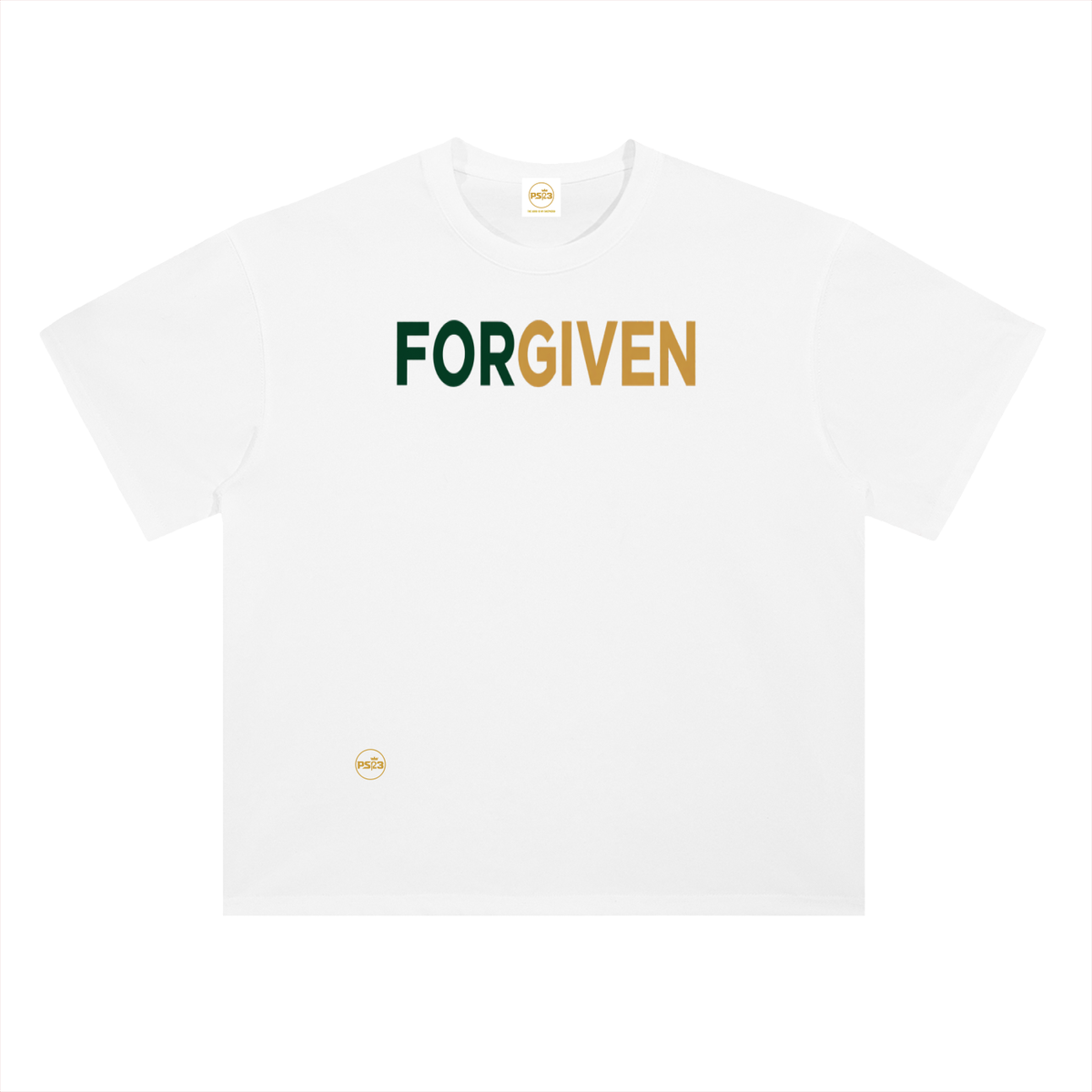 PS23 Forgiven Heavyweight Drop Shoulder Cotton T-Shirt