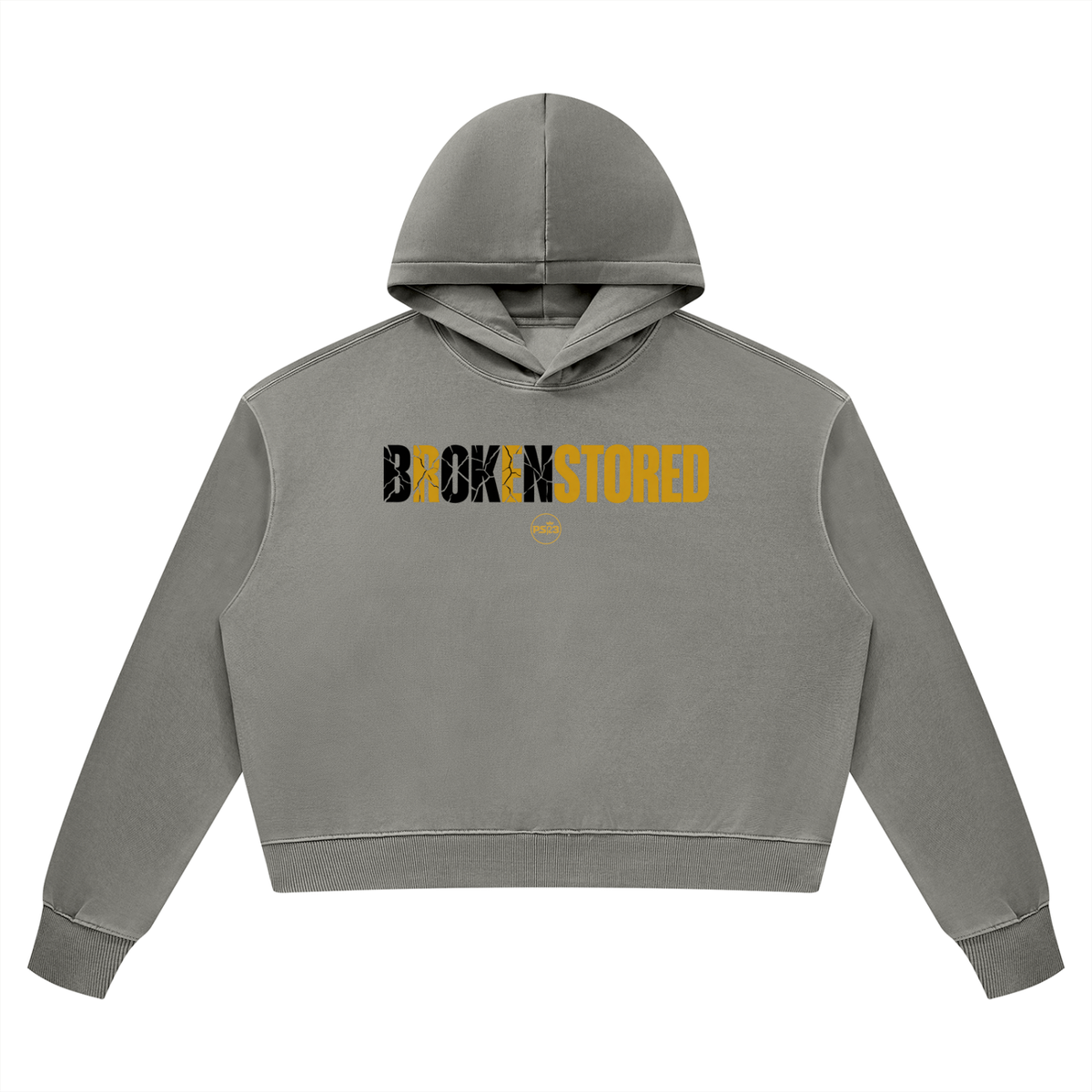 PS23 BROKENSTORED Women’s Vintage Wash Heavyweight Hoodie