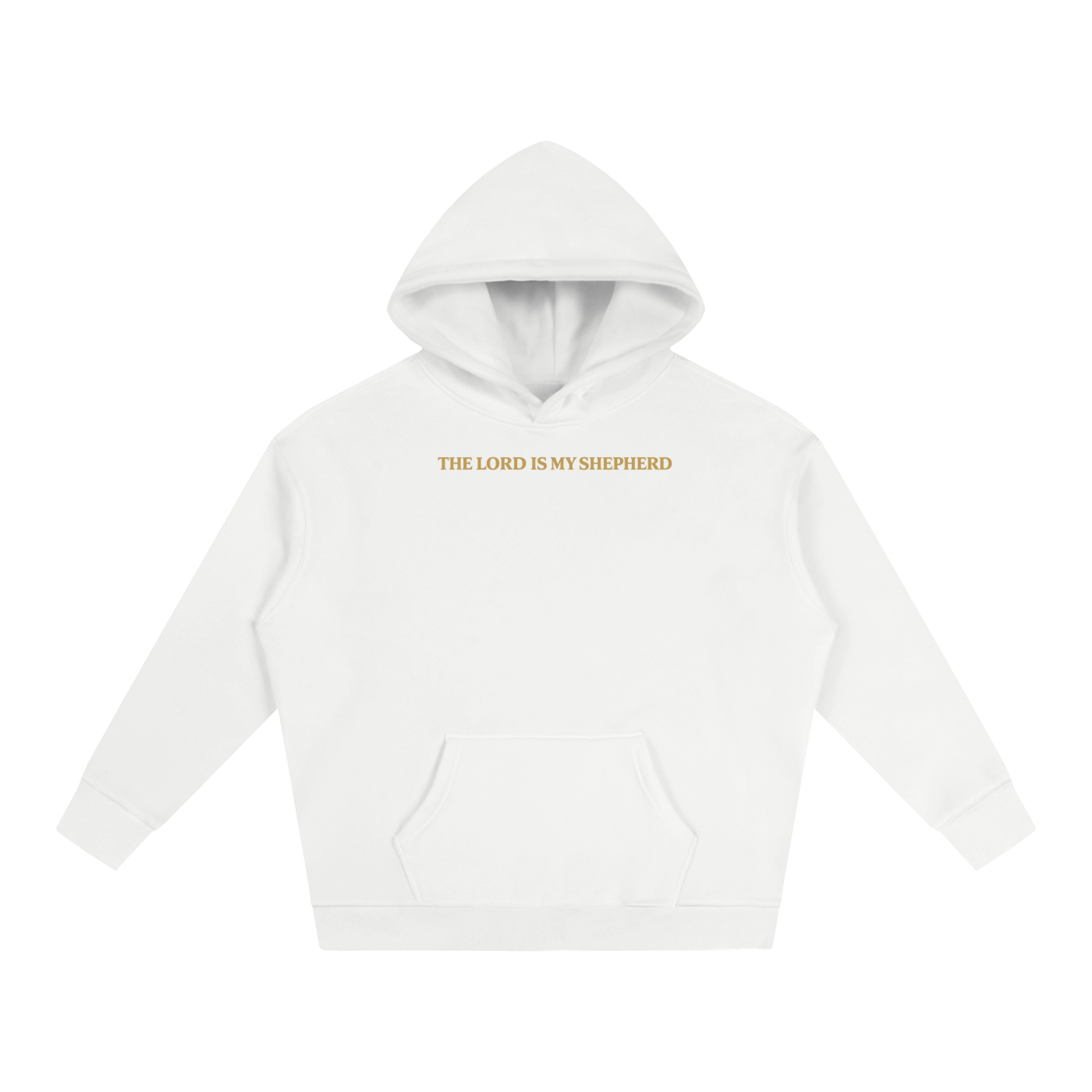 PS23 The Lord is my shepherd Oversize Fleeced Hoodie
