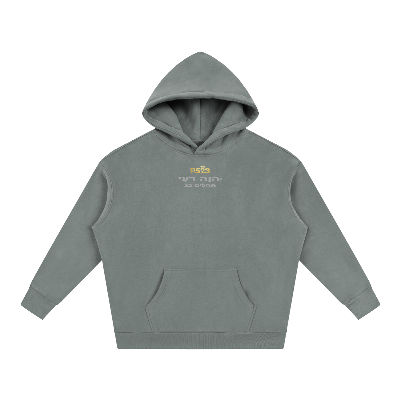 PS23 Tehilim 23 Oversize Fleeced Hoodie