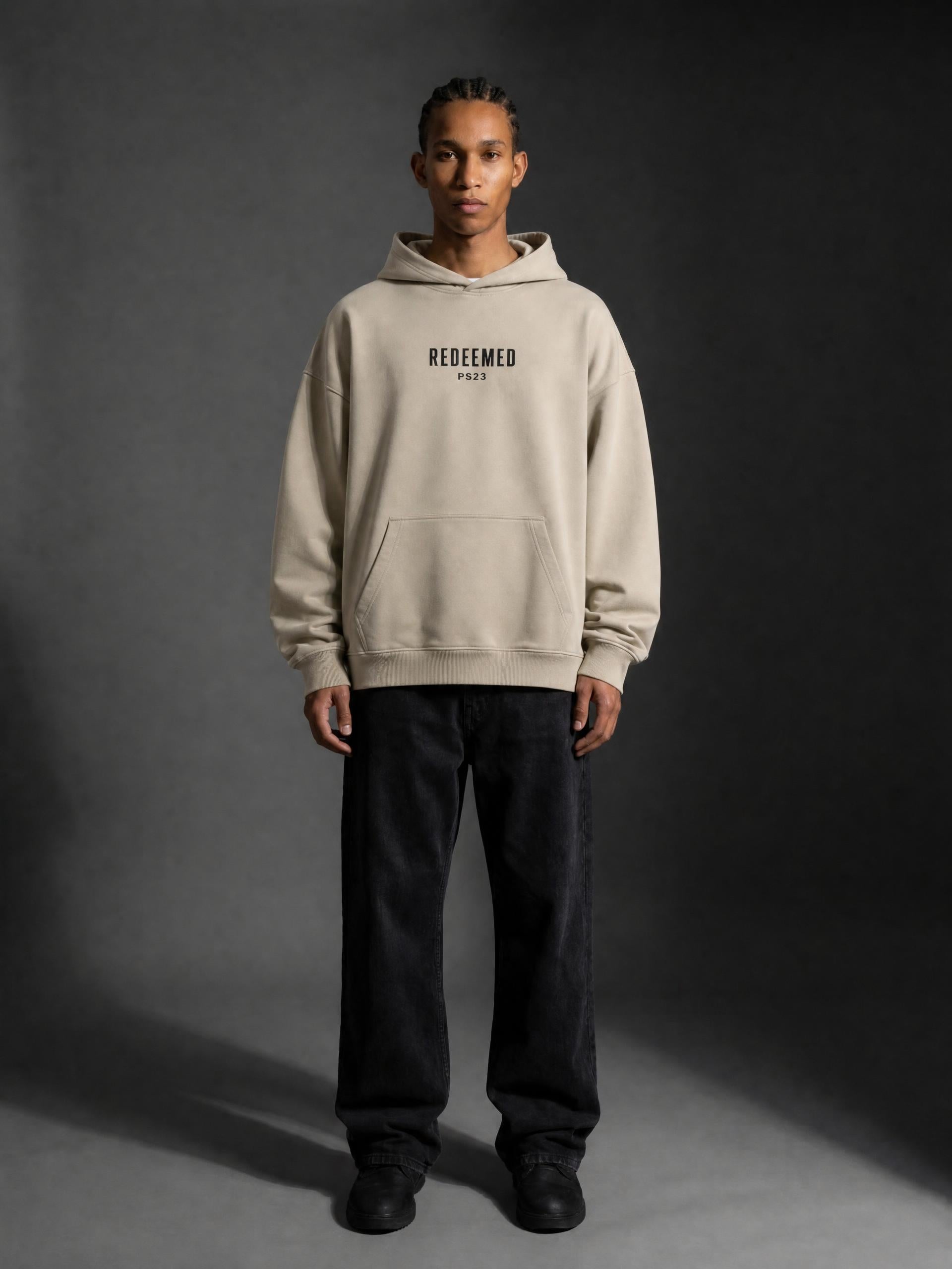 PS23 Redeemed Essential Heavyweight Drop-Shoulder Hoodie