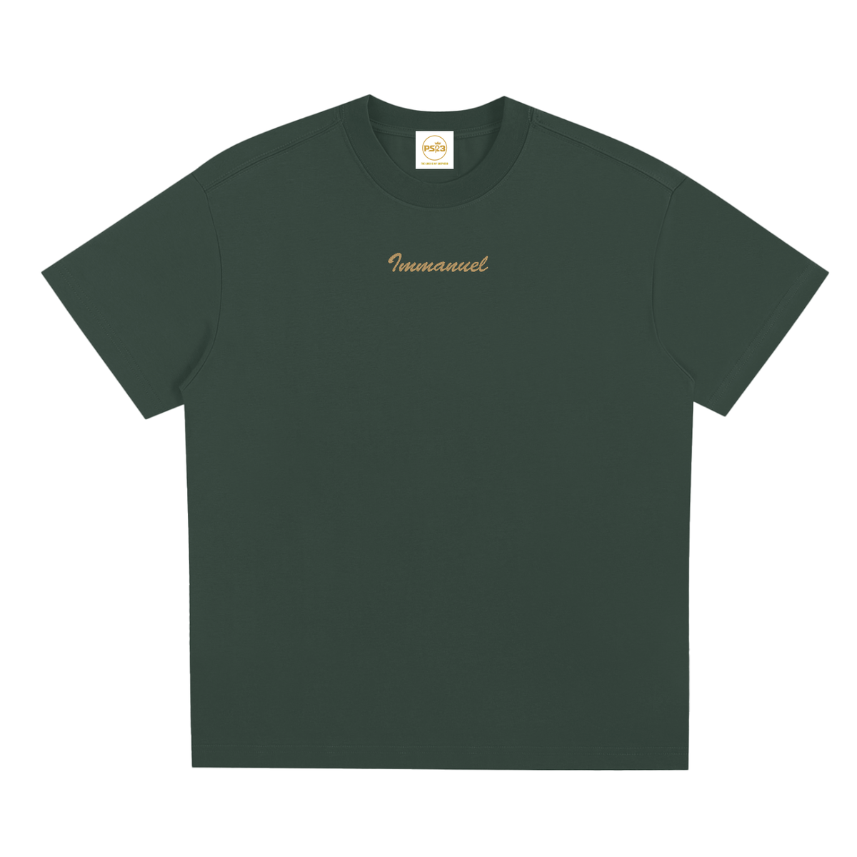 PS23 Embroidery Immanuel Sorona Quick-Dry Cooling T-Shirt