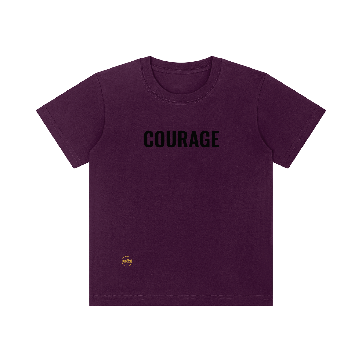 PS23 Courage Kid's Crewneck Short Sleeve T-Shirt