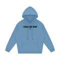 PS23 I shall not want black ink Streetwear Unisex Fleece Hoodie
