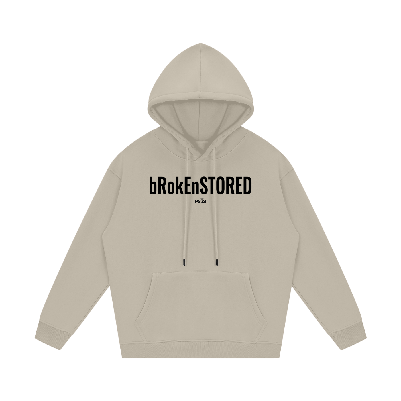 PS23 Brokenstored Streetwear Unisex Fleece Hoodie