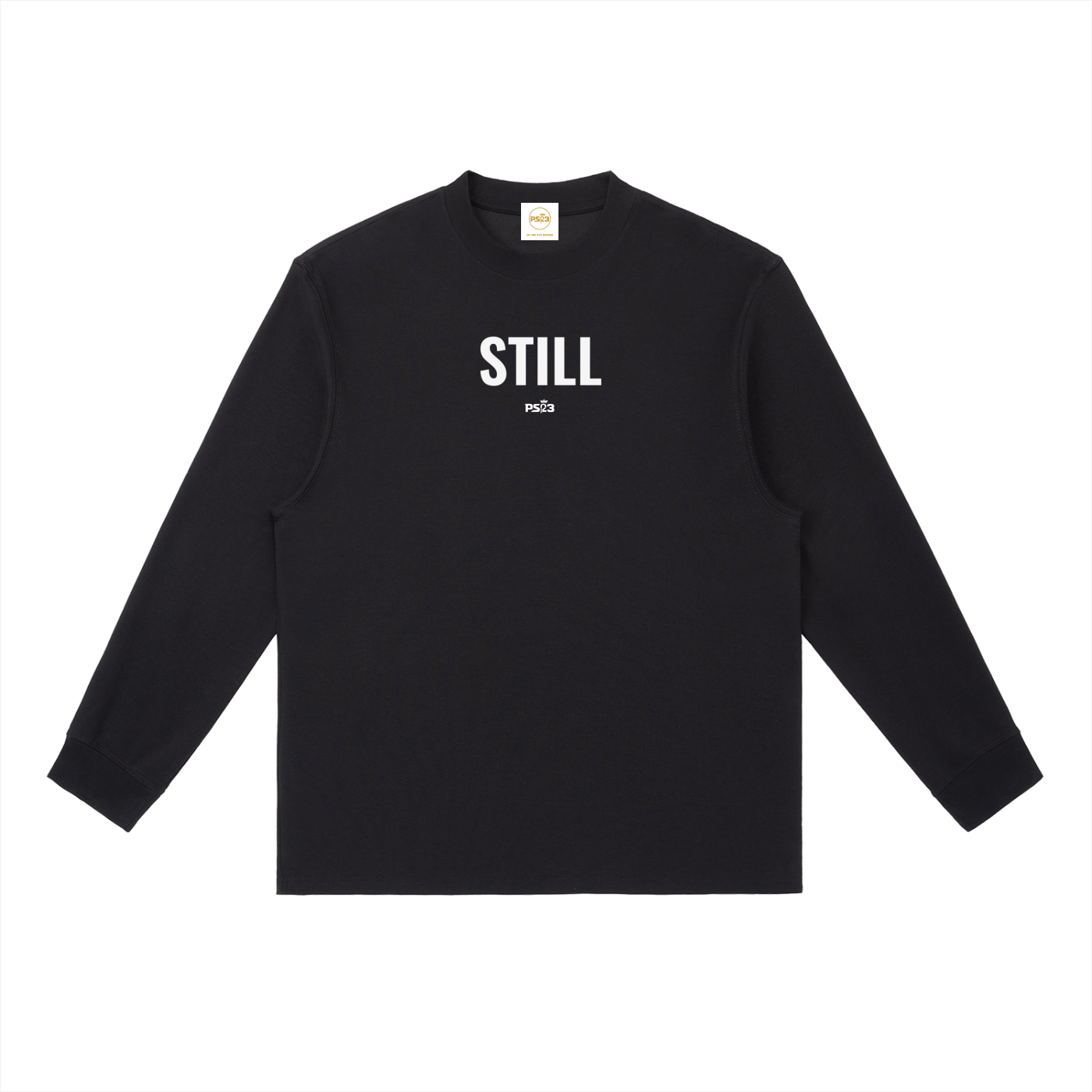 PS23 STILL Essential Crewneck Long-Sleeve T-Shirt