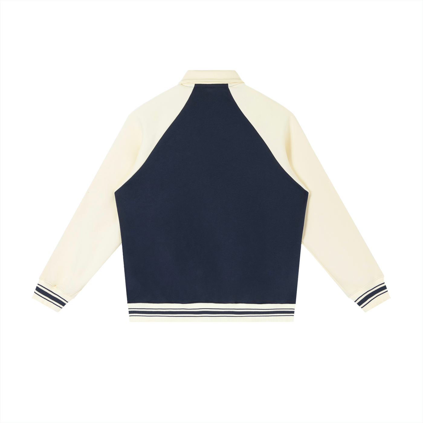 PS23 Bilingual Concept Selah Contrast Raglan Sleeve Baseball Jacket