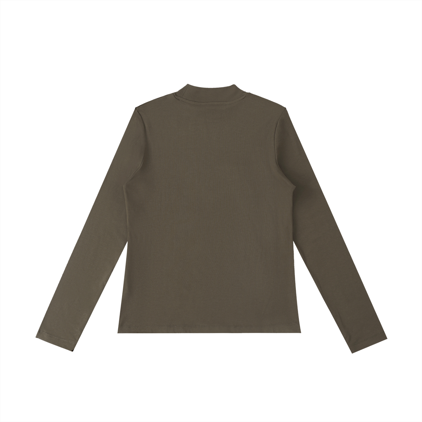 PS23 Women Hebrew Jesus my king Essential Mock Neck Long Sleeve T-Shirt