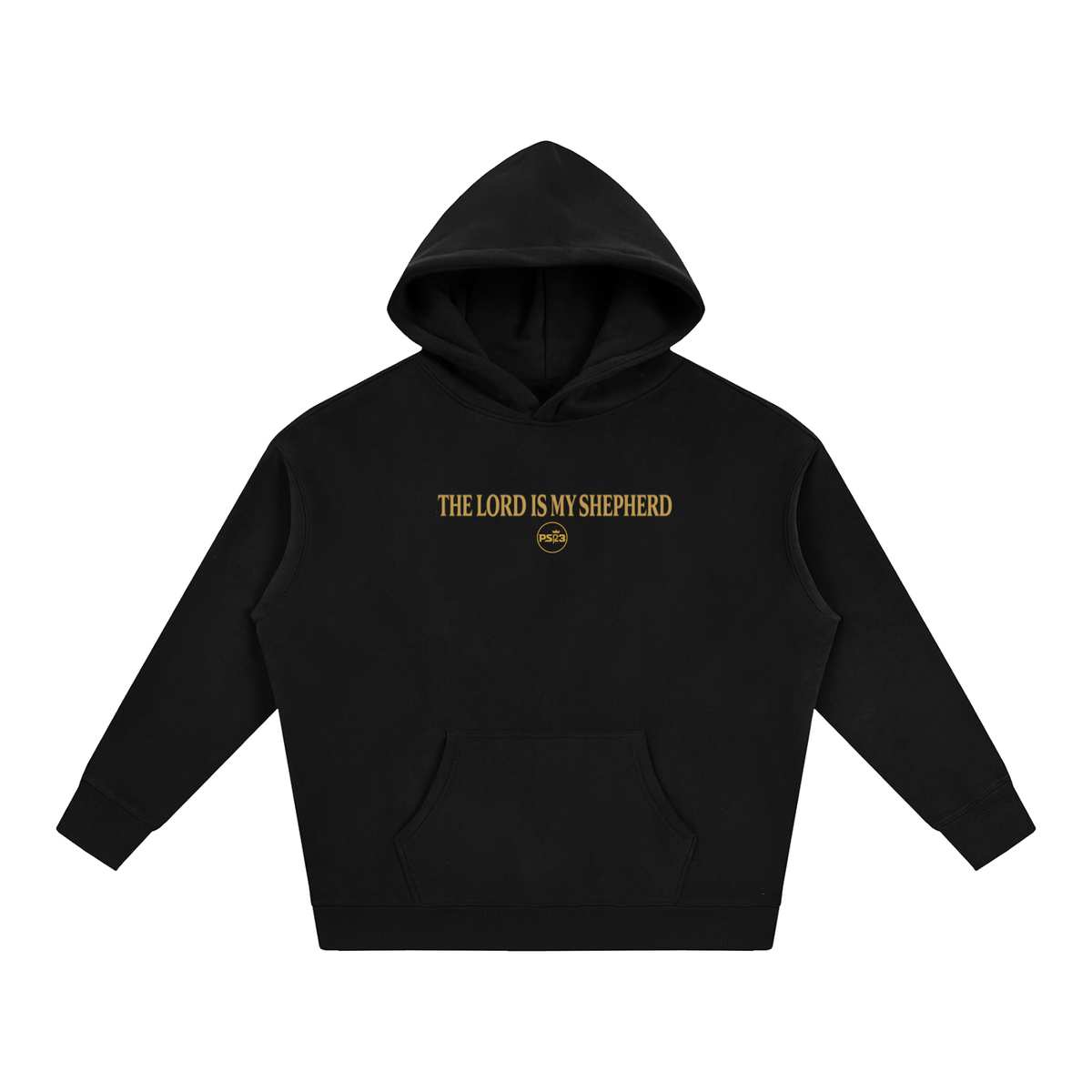 PS23 The Lord is my shepherd Oversize Fleeced Hoodie