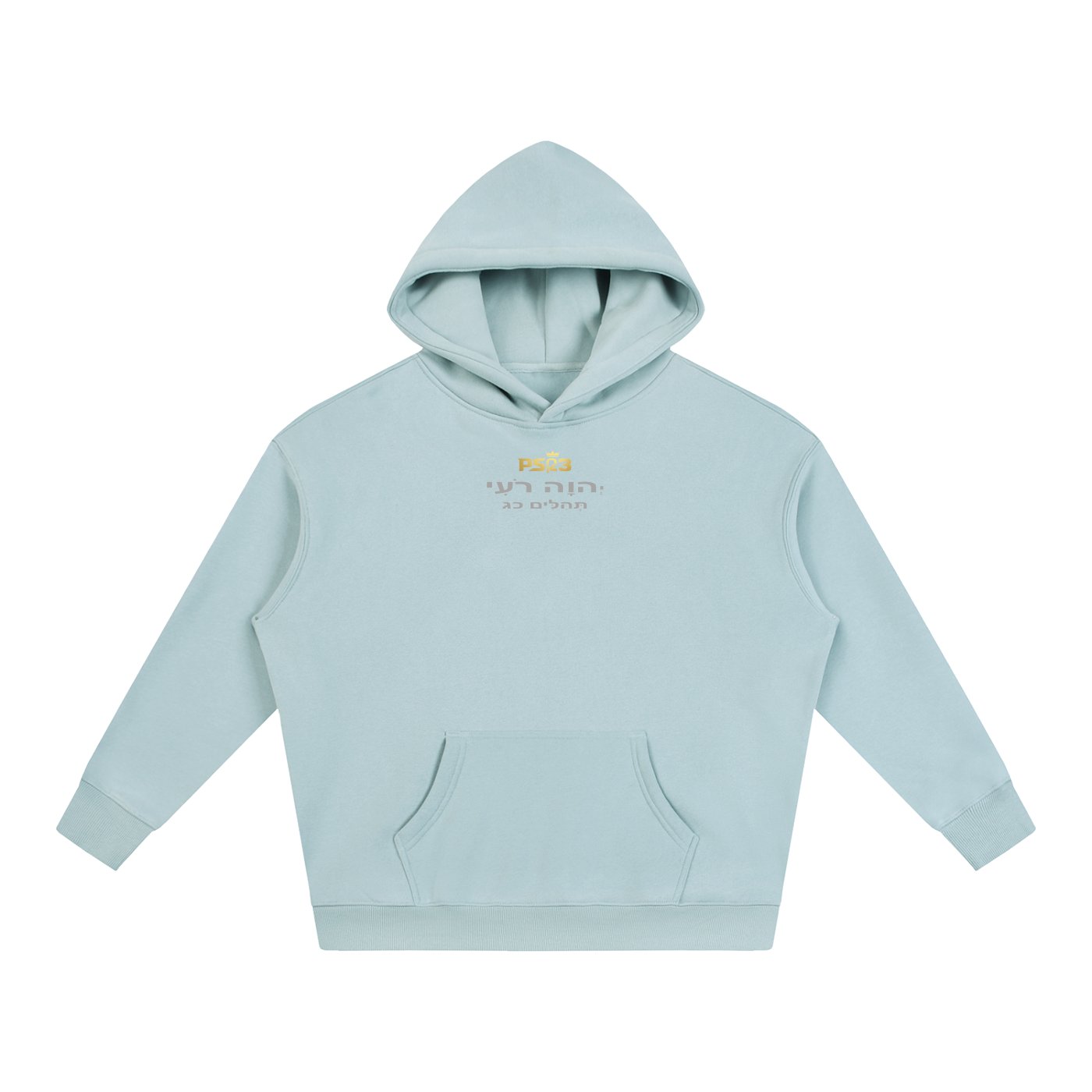 PS23 Tehilim 23 Oversize Fleeced Hoodie