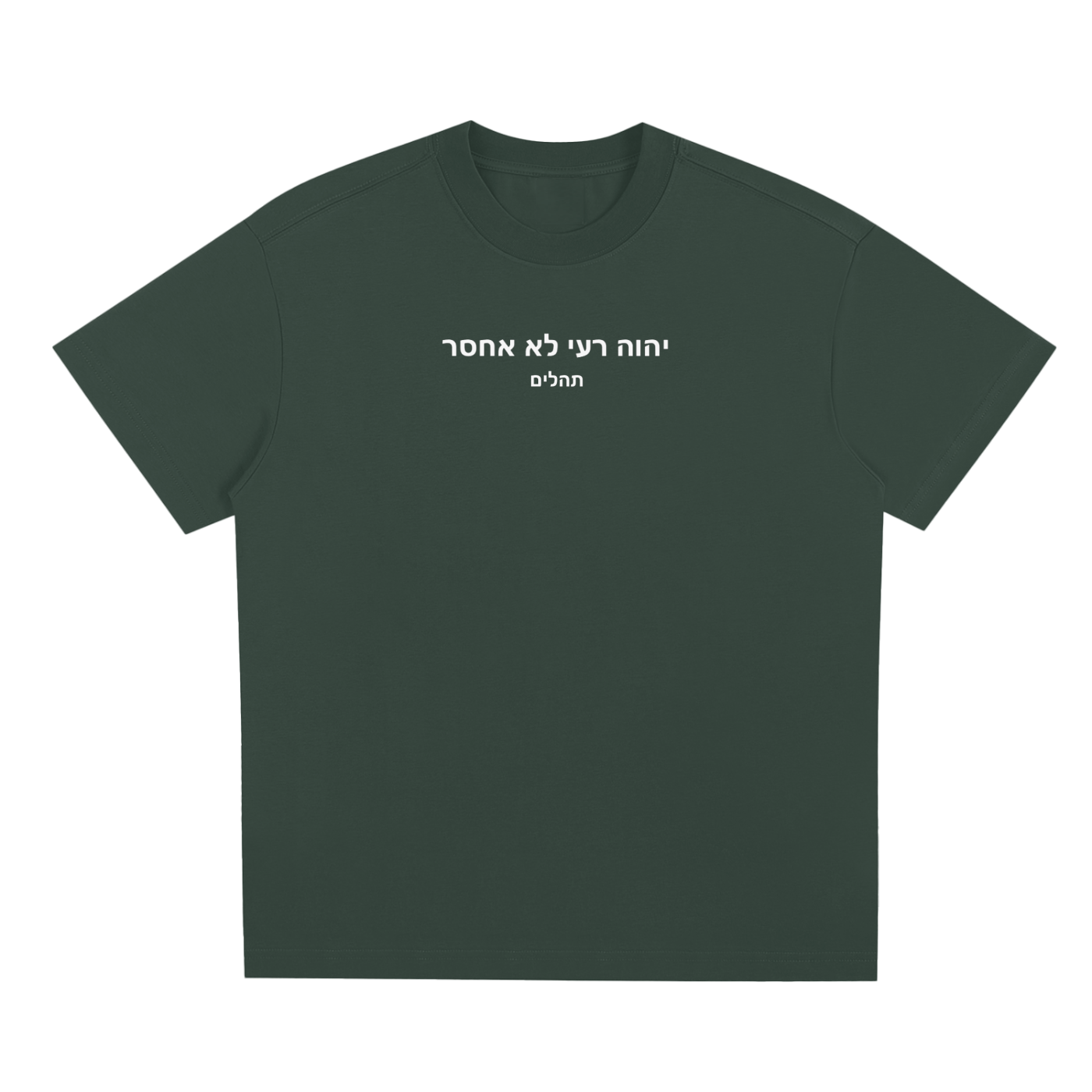 PS23 Hebrew Psalm 23 Sorona Quick-Dry Cooling T-Shirt