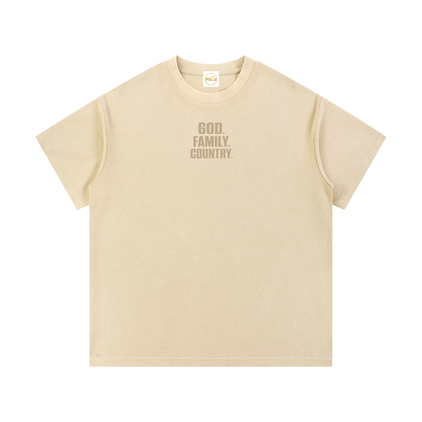 PS23 GFC Mineral Wash Waffle Knit T-Shirt