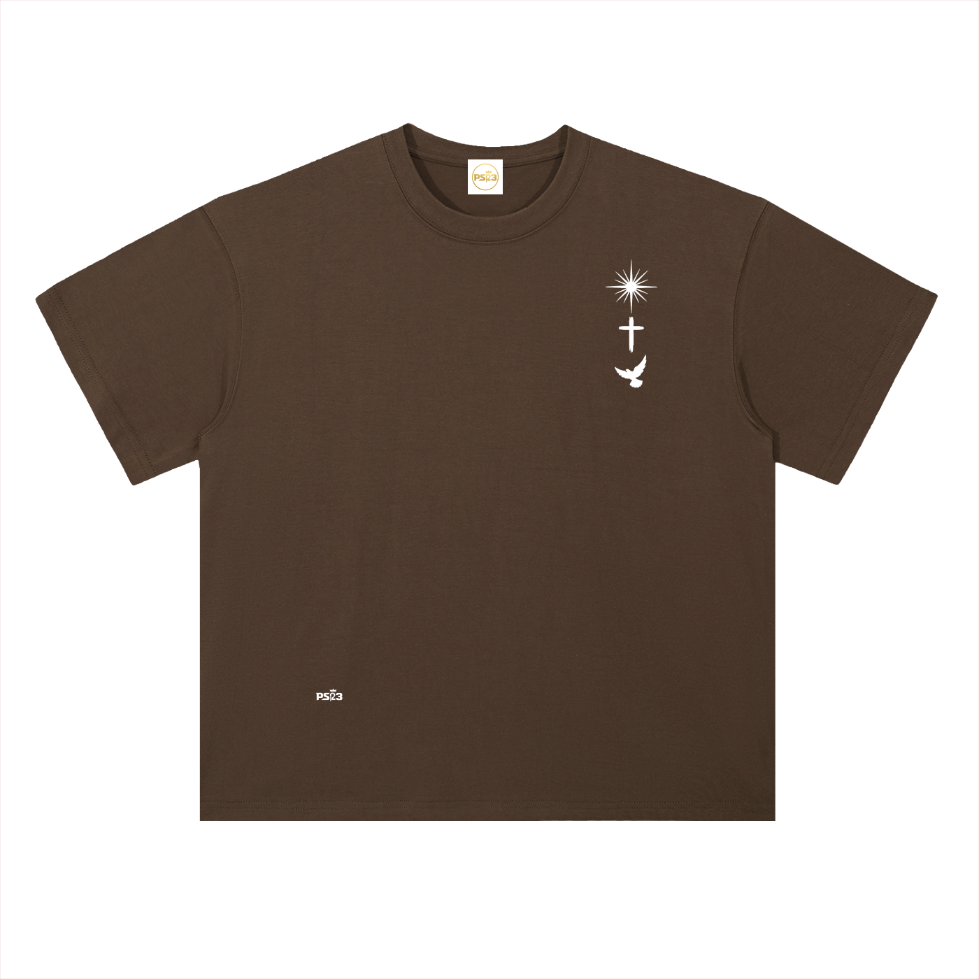 PS23 Trinity Heavyweight Drop Shoulder Cotton T-Shirt