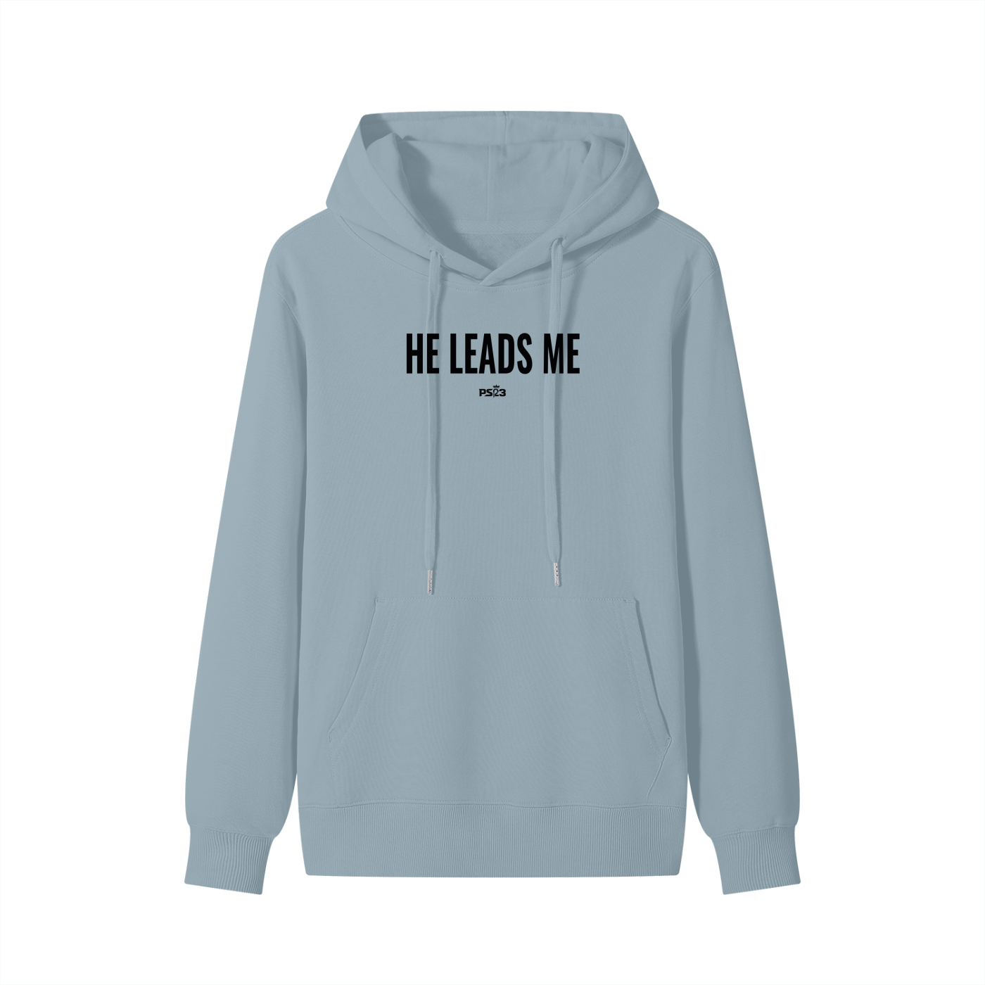 PS23 He leads me Classic Unisex Cotton Hoodie